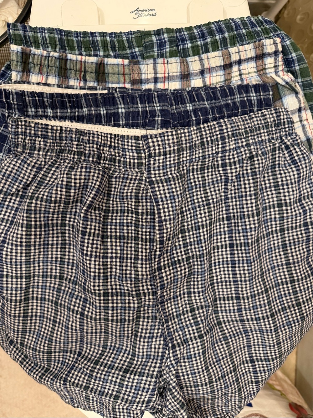 4-pack boys’ plaid boxers